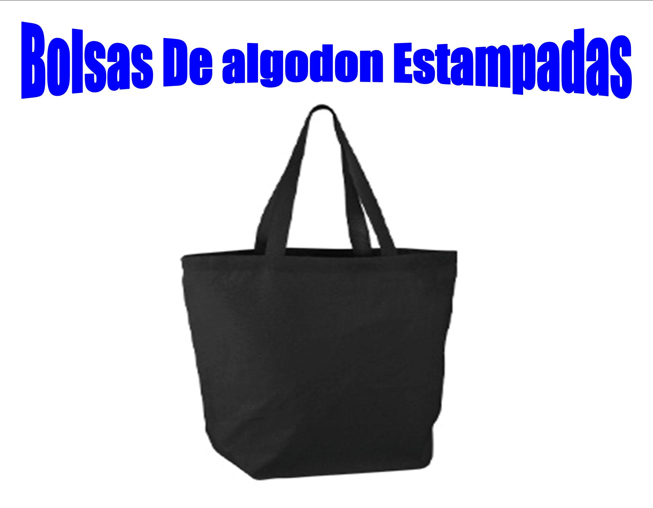 bolsas de algodon negras 39 x 39 x 19